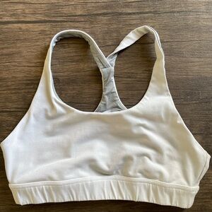 Born Primitive Max Effort Sports Bra in White - size Large